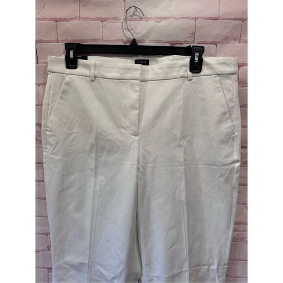 J Crew Kallie dress Pant white size 16t - Picture 2 of 8